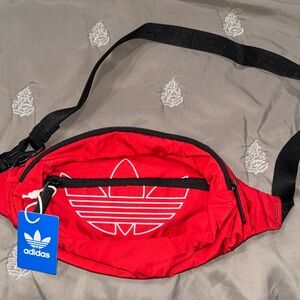 NWT Adidas National Waist Pack Fanny Pack Red